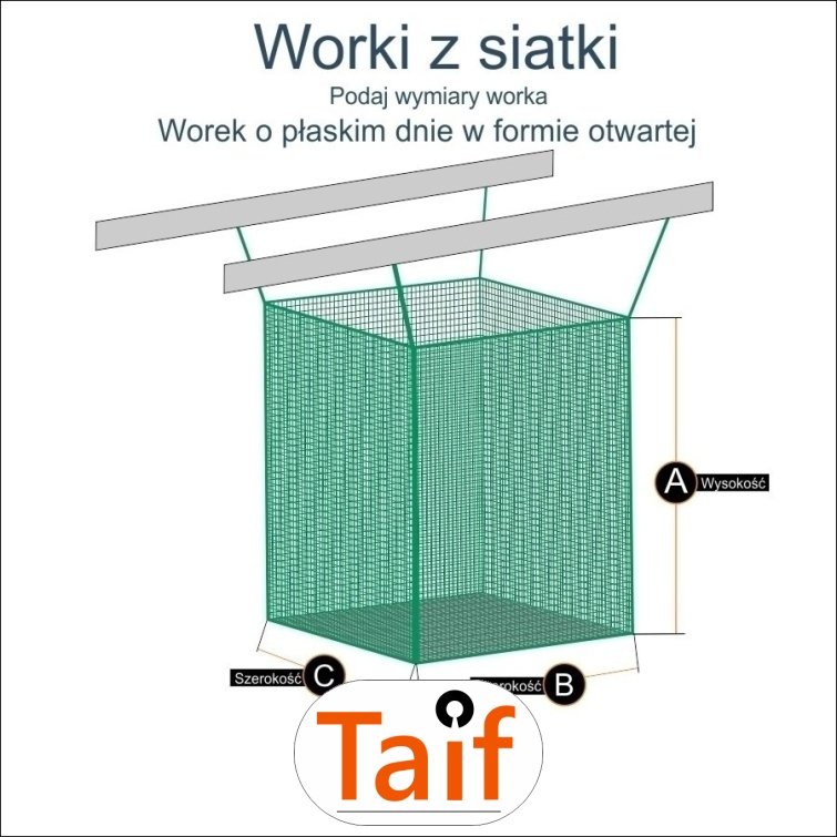 Worek Kwadratowy - 2x2/2