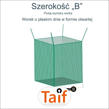 Worek Kwadratowy - 2x2/2