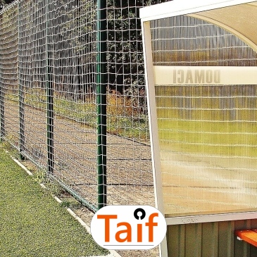 Piłkochwyt 4m wysokości   Siatka oczko 8x8cm   Grubość siatki 6mm