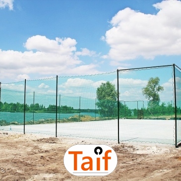 Piłkochwyt 4m wysokości   Siatka oczko 10x10cm   Grubość siatki 5mm