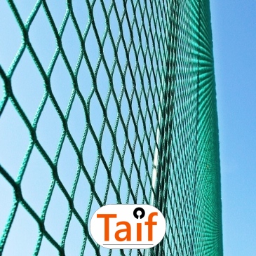 Piłkochwyt 4m wysokości   Siatka oczko 6x6cm   Grubość siatki 4mm