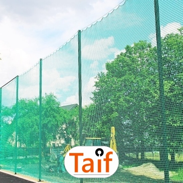 Piłkochwyt 5m wysokości   Siatka oczko 10x10cm   Grubość siatki 6mm