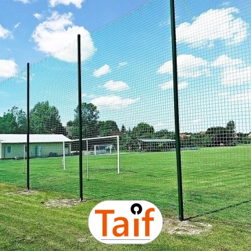 Piłkochwyt 6m wysokości   Siatka oczko 10x10cm   Grubość siatki 4mm