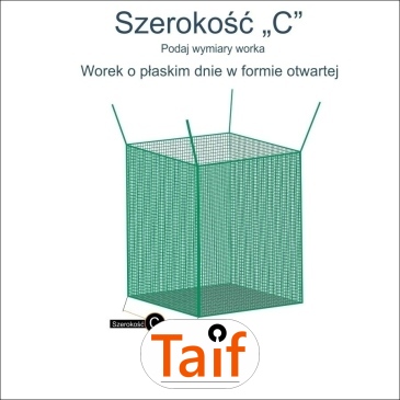 Worek Kwadratowy - 8x8/6